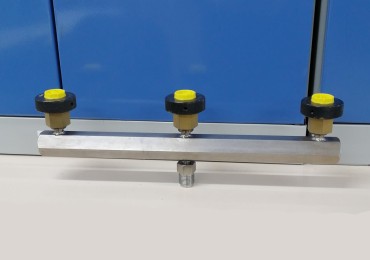 Ramp to calibrate 3 pressure gauges