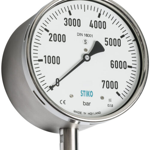 High-pressure gauges