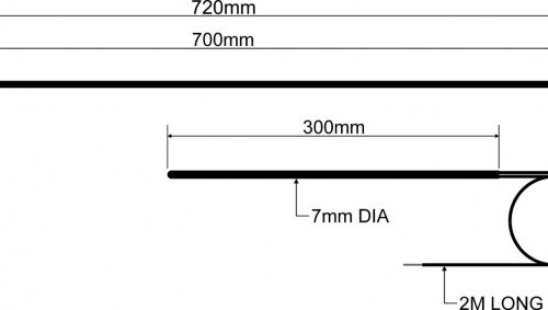 NPL Platinum / Palladium Thermocouple